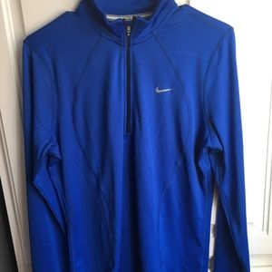 Nike running royal blue long sleeve